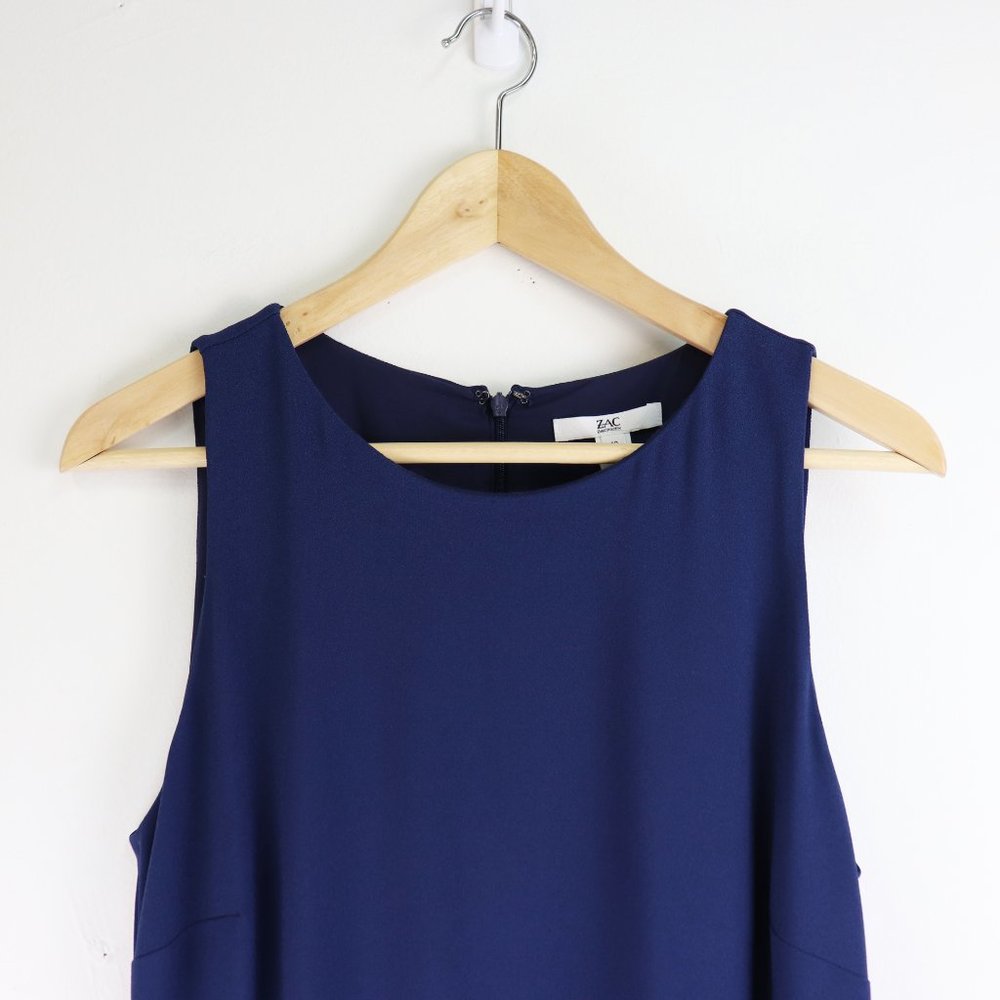 NWT ZAC Zac Posen Janice Ruffle Evening Gown 10 - Picture 7 of 8